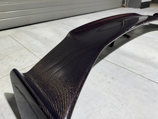 Honda Civic Type-R FL5 2023 2024 with Aftermarket Parts - Modulo Style Rear Spoiler Carbon Fiber from EPR USA