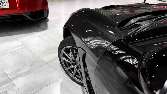 Subaru Toyota BRZ ZD8 2022 2023 2024 & GR86 ZN8 2022 2023 2024 with Aftermarket Parts - OEM Style Front Fender Carbon Fiber / FRP from EPR USA