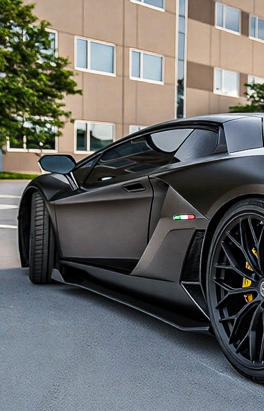 Aero Republic 1:1 OEM SVJ Style V2 Side Skirts for Lamborghini Aventador LP700 LP720 S SV Ultimate 2012-2023 Dry Pre-preg Carbon Fiber/FRP