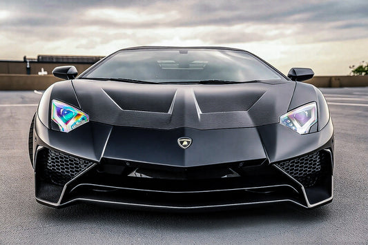 Lamborghini Aventador LP700 with the Aftermarket Carbon Fiber Hood Bonnet Ten Style from Aero Republic