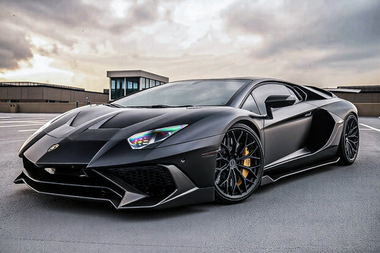 Lamborghini Aventador Base LP700 LP720 S LP740 SV LP750 Ultimate LP780 SVJ LP770 2012 2013 2014 2015 2016 2017 2018 2019 2020 2021 2022 2023 2024 with Aftermarket Parts - 1:1 OEM SV Style Front Bumper Carbon Fiber / FRP from Aero Republic
