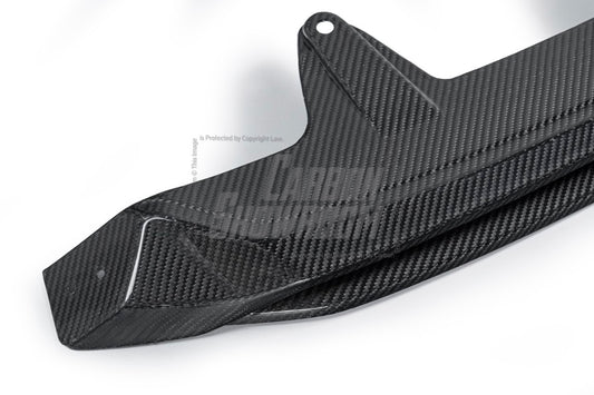 BMW 5 Series 530 540 (with M-package bumper, does not fit base model) & i5 e/x Drive40 (with M-package bumper, does not fit base model) M60 G60 G61 2024-ON with Aftermarket Parts - V1 Style Front Lip Pre-preg Carbon Fiber from TAKD Carbon