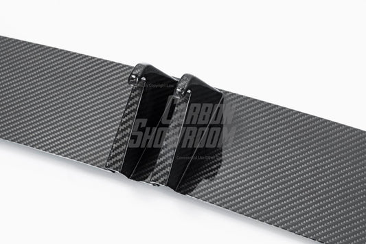BMW X7 xDrive40i (With M-Package Bumper) M60i ALPINA XB7 LCI G07 2023-ON with Aftermarket Parts - Front Lip Pre-preg Carbon Fiber from TAKD Carbon