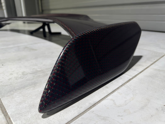 Honda Civic Type-R FL5 2023 2024 with Aftermarket Parts - Modulo Style Rear Spoiler Carbon Fiber from EPR USA