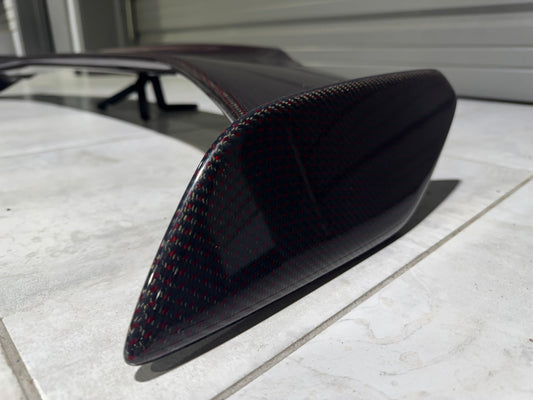 Honda Civic Type-R FL5 2023 2024 with Aftermarket Parts - Modulo Style Rear Spoiler Carbon Fiber from EPR USA