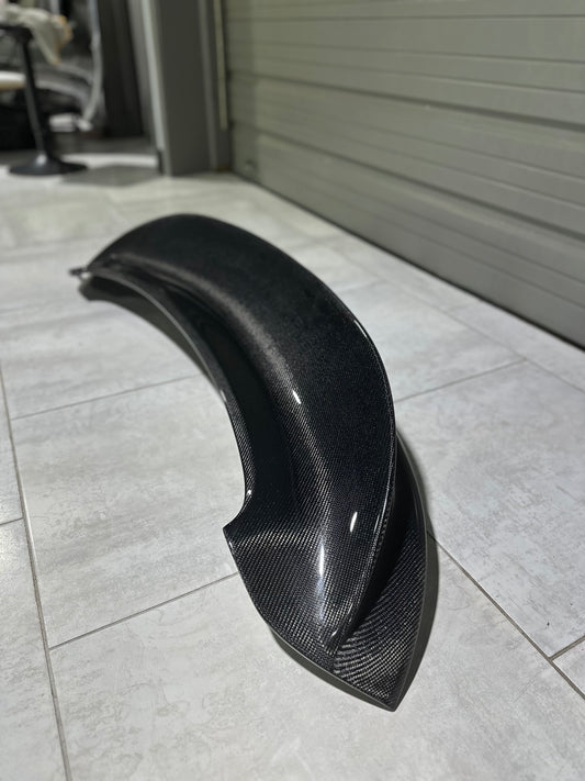 Future Design Ducktail Rear Spoiler for Porsche 911 992.1 992.2 Carrera Base/S/T/4/4S/GTS/ 2020-ON Carbon Fiber / FRP