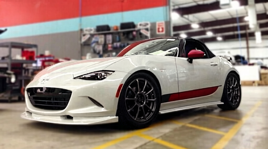 Mazda MX5 Miata Softtop RF Grand Touring Club Sport ND1 ND2 ND3 2016-ON with Aftermarket Parts - Odula Style Front Lip FRP from EPR USA