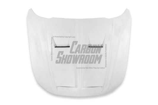 Ford Mustang Ecoboost V6 GT March1 Bullitt S550.2 2018 2019 2020 2021 2022 2023 with Aftermarket Parts - V1 Hood Carbon Fiber/FRP from Aero Republic