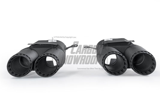 BMW X5 G05 M50i X/S Drive 40i (with M-Package) (Fits Both Pre-LCI & LCI)2019-ON with Aftermarket Parts - Exhaust Tips Stainless steel from VTEN