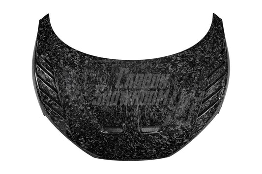 Audi R8 Gen 2 2017 2018 2019 2020 2021 2022 2023 with Aftermarket Parts - AE Style Hood Bonnet Double-sided Carbon Fiber / Partial Carbon Fiber from ArmorExtend