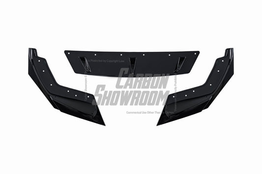 BMW 3 Series 330i (with M-package bumper, does not fit base model) M340i G20 G21 Pre-LCI 2019 2020 2021 2022 with Aftermarket Parts - Front Lip PP from VTEN