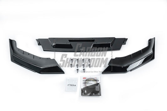 BMW 5 Series M550i 540i (With M-Package Bumper) G30 G31 LCI 2021-ON with Aftermarket Parts - Front Lip PP from VTEN