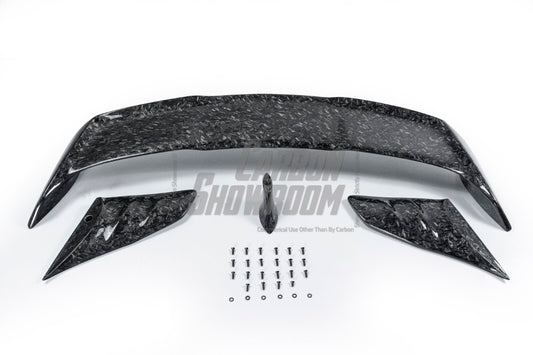 EPR VRS Style Carbon Fiber Rear Spoiler Wing for Nissan GTR GT-R R35 2008-ON - Performance SpeedShop