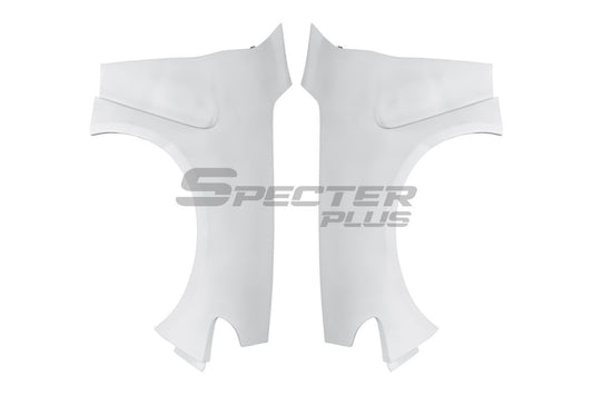 Alfa Romeo Giulia Quadrifoglio Sport Veloce Ti Sprint RWD AWD Lusso Base 2017-ON with Aftermarket Parts - Front Fenders Carbon Fiber/FRP from SPECTER PLUS