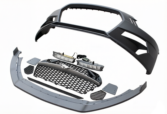 Ford Mustang GT 5.0 V6 3.6 Ecoboost 2.3 S550.1 2015 2016 2017 with Aftermarket Parts - Front Bumper PP from EPR USA