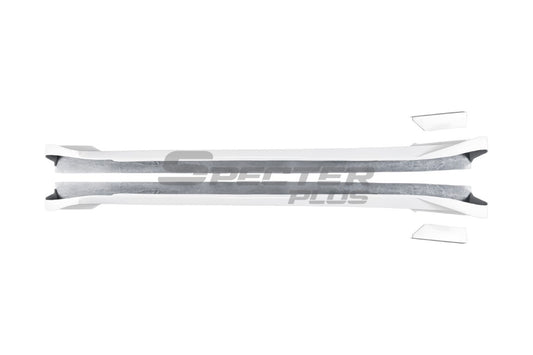 Alfa Romeo Giulia Quadrifoglio Sport Veloce Ti Sprint RWD AWD Lusso Base 2017-ON with Aftermarket Parts - Upper Side Skirts & Side Skirts Extentions Carbon Fiber / FRP from SPECTER PLUS