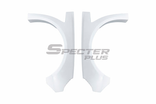 Audi RS3 S3 A3 8V/8V.5 2014 2015 2016 2017 2018 2019 2020 with Aftermarket Parts - Widebody Rear Quarter Panel Flares Carbon Fiber / FRP from SPECTER PLUS