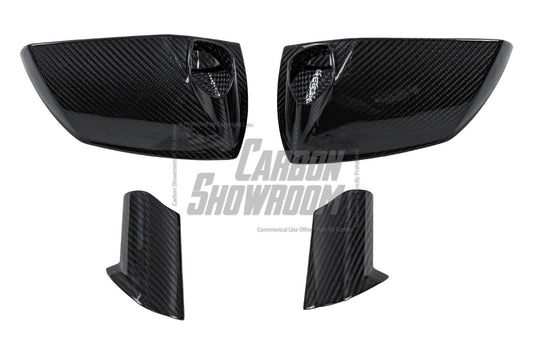 Lamborghini Aventador LP700 LP720 LP750 SVJ SV with Aftermarket Parts - OEM Upgrade Mirror Caps Pre-preg Carbon Fiber from Aero Republic