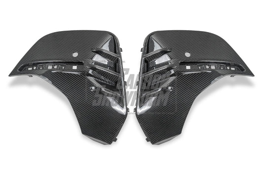 MW I4 M50 / e Drive 40 (with M-package bumper, does not fit base model) G26 2022 2023 2024 & 4 Series Gran Coupe M440i 430i (with M-package bumper,Does not fit base model) G26 2022 2023 2024 with Aftermarket Parts - Rear Bumper Trim Replacement Pre-preg Carbon Fiber from TAKD Carbon