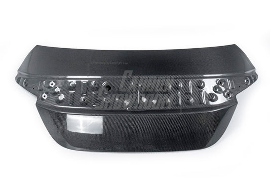 Subaru BRZ ZD8 2022 2023 2024 & Toyota GR86 ZN8 2022 2023 2024 with Aftermarket Parts - OEM Style Rear Trunk Carbon Fiber / FRP from EPR USA