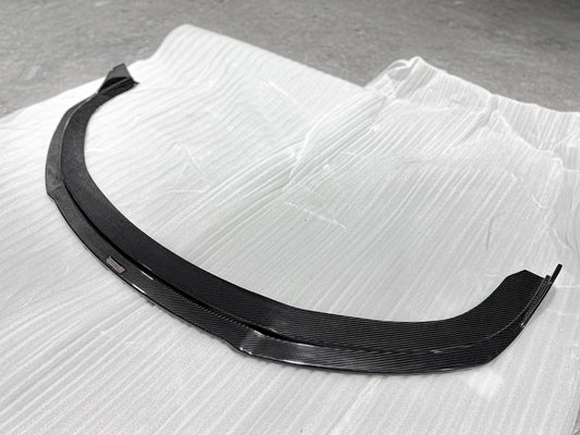 Porsche 718 Cayman / Boxster / GTS 2017-ON with Aftermarket Parts - Front Bumper & Lip Pre-preg Carbon Fiber from TAKD Carbon