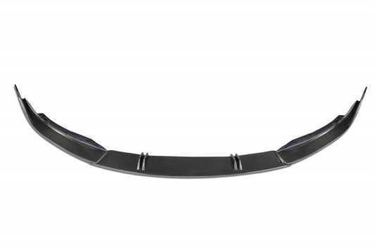 Tesla Model 3 2017 2018 2019 2020 2021 2022 2023 with Aftermarket Parts - Front Lip Pre-preg Carbon Fiber from TAKD Carbon