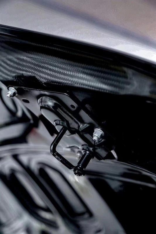 Audi RS4 S4 A4 (all models) B9 / B9.5 2017-ON with Aftermarket Parts - V2 Style Hood Pre-preg Carbon Fiber from TAKD Carbon