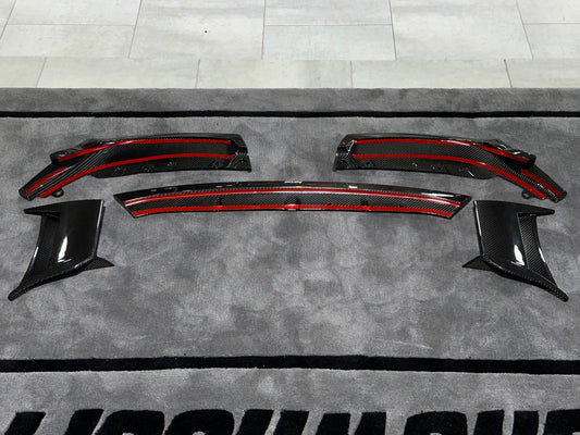 BMW M2 / M2C G87 2023-ON with Aftermarket Parts - Front Lip Pre-preg Carbon Fiber from Karbel Carbon