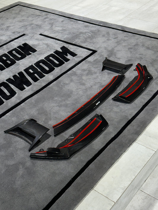 BMW M2 / M2C G87 2023-ON with Aftermarket Parts - Front Lip Pre-preg Carbon Fiber from Karbel Carbon
