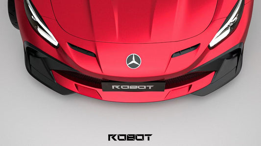 Mercedes Benz AMG GT/GTS C190 (fits both Pre-facelift & facelift) 2015 2016 2017 2018 2020 2021 with Aftermarket Parts - Paragon Style Full Body Kit Package FRP / Carbon Fiber from Robot Craftsman