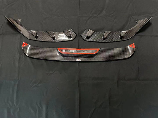 BMW M2 / M2C G87 2023 2024 with Aftermarket Parts - Front Lip Pre-preg Carbon Fiber from BCTXE Tuning