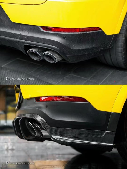 Future Design Carbon Fiber REAR DIFFUSER for Porsche Cayenne Coupe 9Y3 - Performance SpeedShop