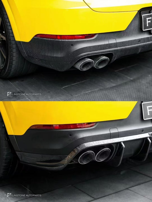 Future Design Carbon Fiber REAR DIFFUSER for Porsche Cayenne Coupe 9Y3 - Performance SpeedShop