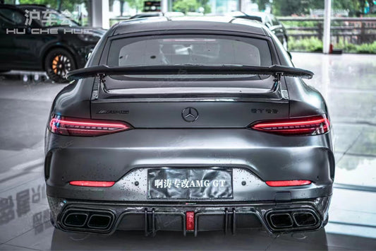 Mercedes Benz AMG GT 4 Door GT63 GT63s GT53 GT43 GT50 X290 2019 2020 2021 2022 2023 2024 with Aftermarket Parts - Rear Wing Carbon Fiber / FRP from CMST Tuning