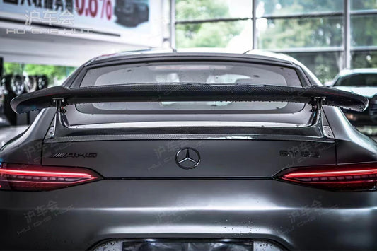 Mercedes Benz AMG GT 4 Door GT63 GT63s GT53 GT43 GT50 X290 2019 2020 2021 2022 2023 2024 with Aftermarket Parts - Rear Wing Carbon Fiber / FRP from CMST Tuning