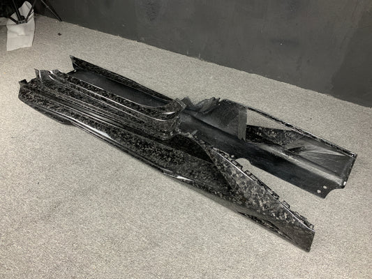 Lamborghini Huracan LP580 LP610 Evo RWD AWD Tecnica Performante STO 2015 2016 2017 2018 2019 2020 2021 2022 2023 2024 with Aftermarket Parts - Vor Style Side Skirts Pre-preg Carbon Fiber / FRP from Aero Republic