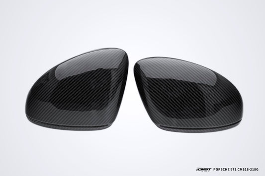 CMST Tuning Replacement Mirror Caps for Porsche Panamera 4 & 4S & Turbo 971.1 971.2 Carbon Fiber