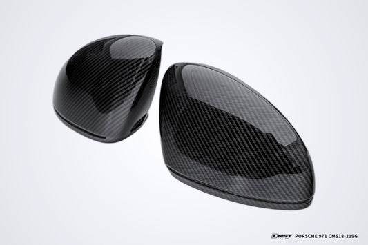 CMST Tuning Replacement Mirror Caps for Porsche Panamera 4 & 4S & Turbo 971.1 971.2 Carbon Fiber
