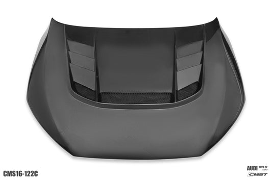 CMST Tuning V2 Hood Bonnet for Audi RS3 S3 A3 8Y 2021-ON Carbon Fiber/FRP