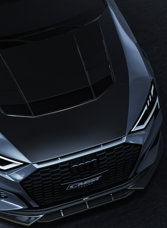 CMST Tuning V2 Hood Bonnet for Audi RS3 S3 A3 8Y 2021-ON Carbon Fiber/FRP