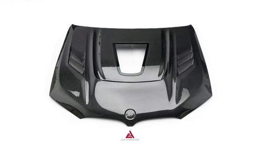 BMW X3 G01 & X3M X3MC F97 (Fits Both Pre-LCI & LCI) 2019 2020 2021 2022 2023 2024 & X4 G02 & X4M X4MC F98 (Fits Both Pre-LCI & LCI) 2019 2020 2021 2022 2023 2024 2025 with Aftermarket Parts ART Vented Transparent Glass V2 Hood Bonnet Dry Pre-preg Carbon Fiber from ArmorExtend
