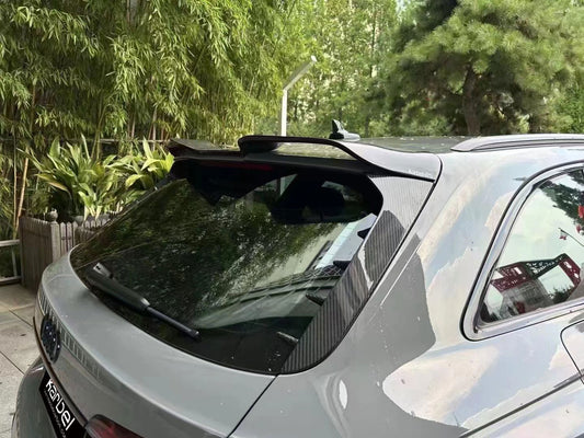 Audi RS4 B9 / B9.5 2018 2019 2020 2021 2022 2023 2024 with Aftermarket Parts - V2 Style Rear Roof Spoiler Pre-preg Carbon Fiber from Karbel Carbon