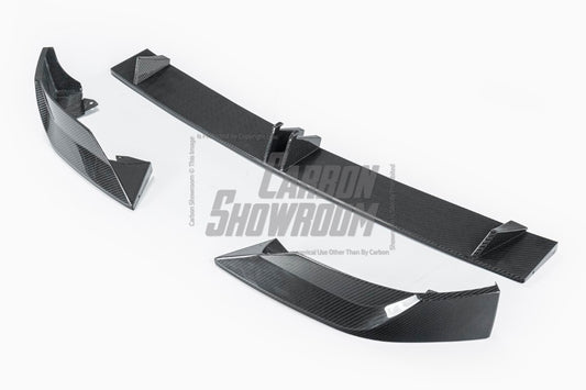 BMW X7 xDrive40i (With M-Package Bumper) M60i ALPINA XB7 LCI G07 2023-ON with Aftermarket Parts - Front Lip Pre-preg Carbon Fiber from TAKD Carbon