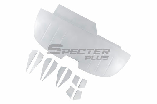 Nissan 350Z Nismo Performance Anniversary Grand Touring Base Fairlady Z Z33 2003 2004 2005 2006 2007 2008 2009 with Aftermarket Parts - Rear Bumper & Rear Diffuser Carbon Fiber / FRP from SPECTER PLUS
