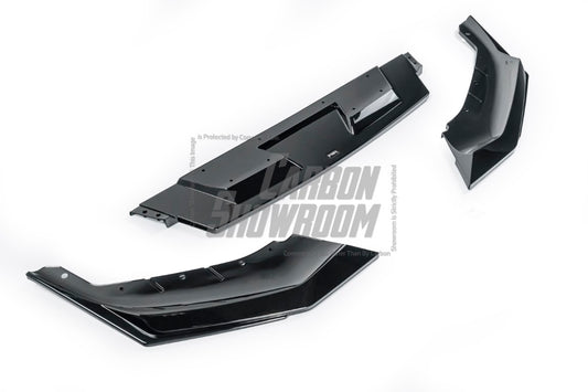 BMW 5 Series M550i 540i (With M-Package Bumper) G30 G31 LCI 2021-ON with Aftermarket Parts - Front Lip PP from VTEN