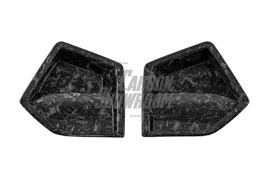 BMW 3 Series 330i (with M-package bumper, does not fit base model) M340i G20 G21 LCI 2023-ON with Aftermarket Parts - Front Intake Vents Cover Carbon Fiber from BCTXE Tuning