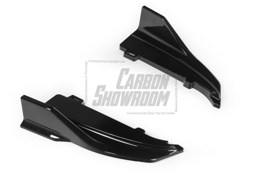 Benz C-Class C63S C63 C43 AMG C300 W205 Sedan (Fits Both Pre-LCI & LCI,C300 requires sport package bumper) 2015-2021 Aftermarket Parts - VTEN Rear Diffuser&Canards ABS