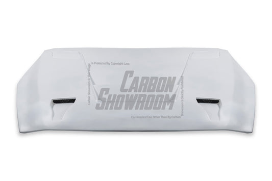 Nissan GTR Nismo T-Spec Premium Pure (for installation on 2008-2016 vehicles, 2017-2024 front bumper is recommended) 2017 2018 2019 2020 2021 2022 2023 2024 with Aftermarket Parts - V3 Hood Carbon Fiber / FRP from Aero Republic