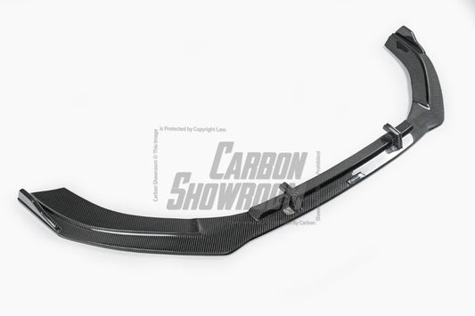 Audi RS3 8V.5 2018 2019 2020 with Aftermarket Parts - Front Lip Pre-preg Carbon Fiber from TAKD Carbon