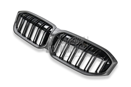 BMW 3 Series 330i M340i LCI G20 G21 2023-ON with Aftermarket Parts - Grill Pre-preg Carbon Fiber from TAKD Carbon